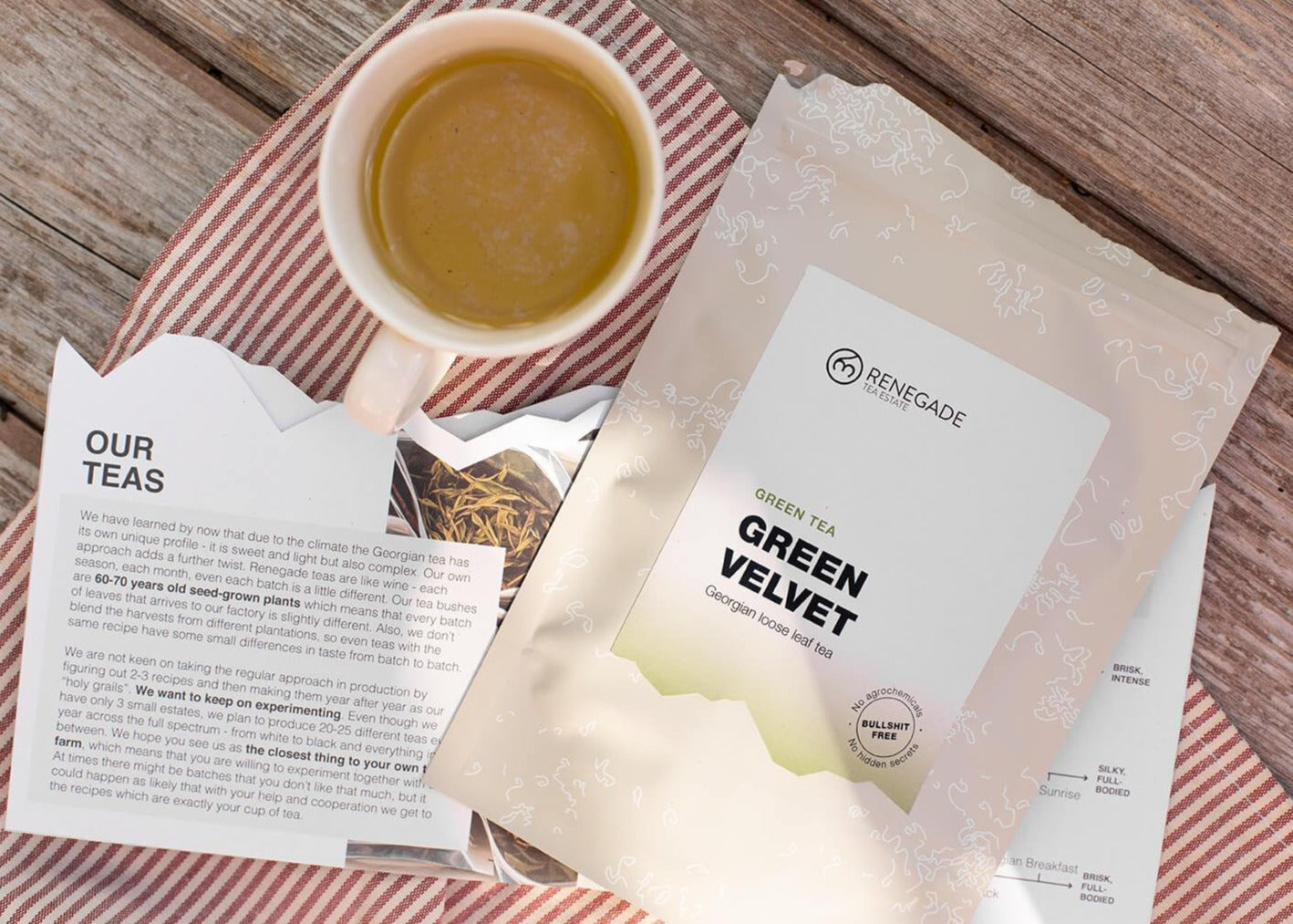 Green Velvet 50g - green tea