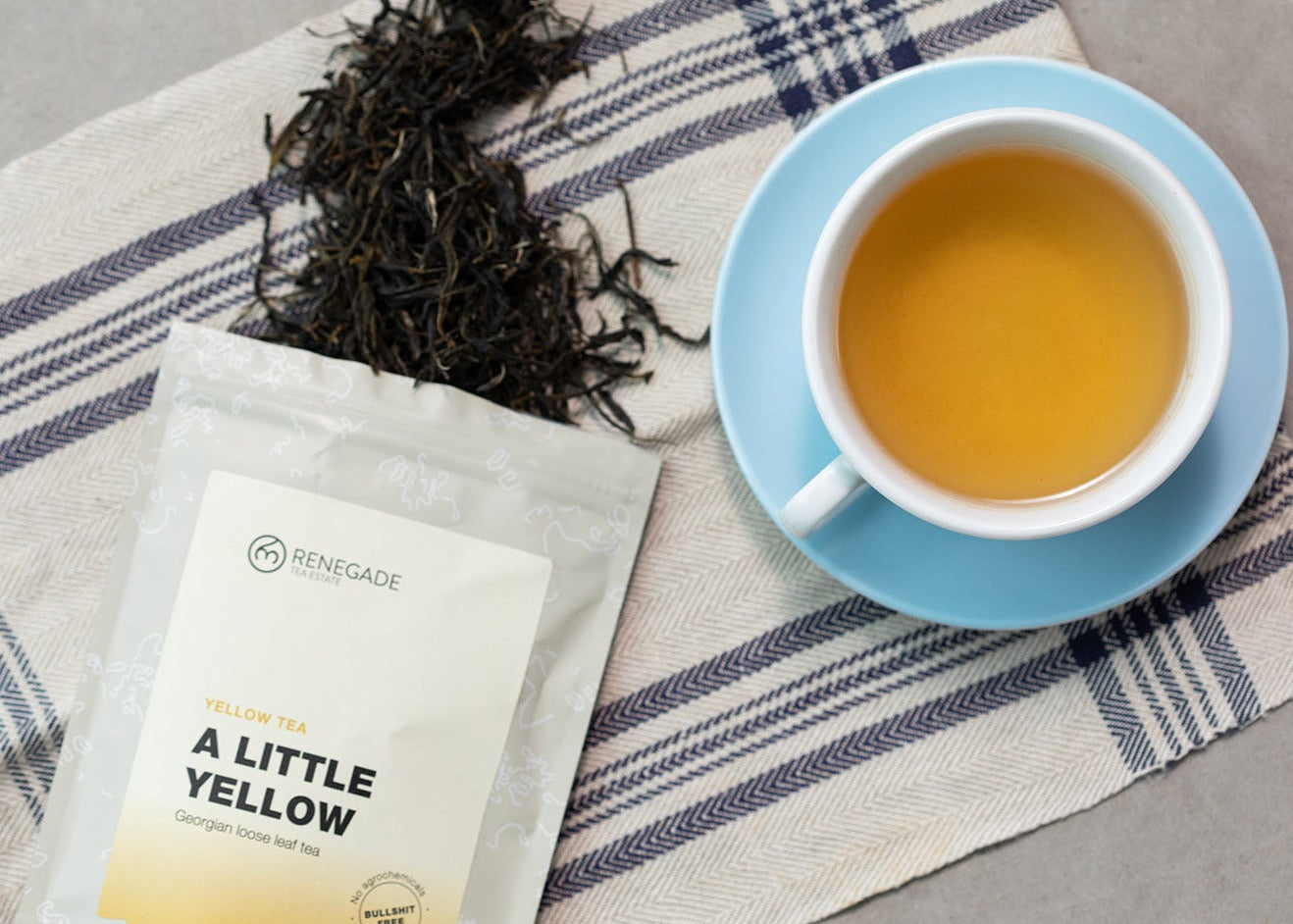 A Little Yellow 150g - yellow tea – Renegade Tea Estate
