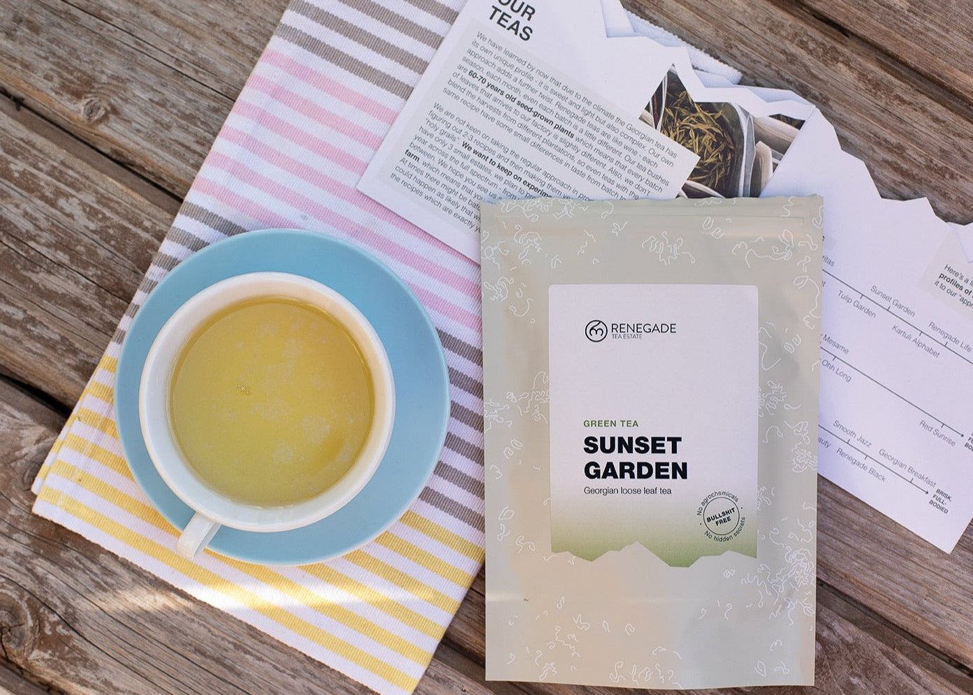 Sunset Garden Georgian green tea